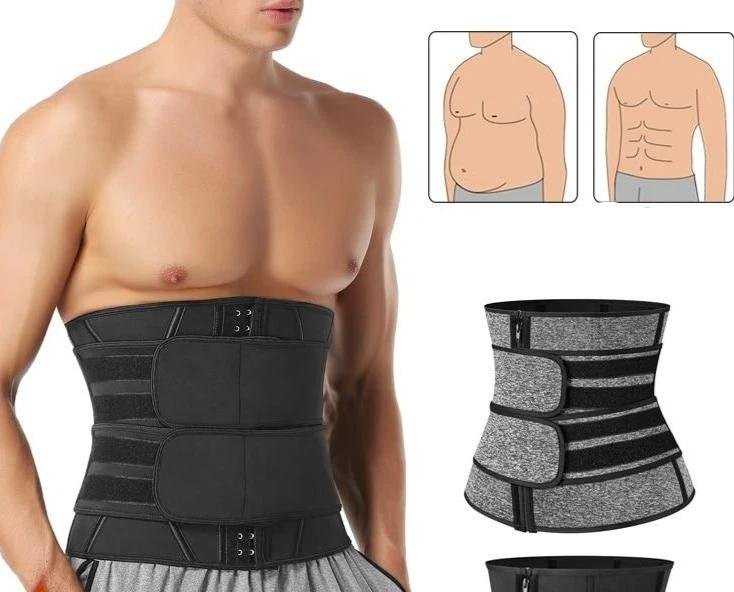 Men Waist Trainer Support Neoprene Sauna - Body Shaper - Image 5