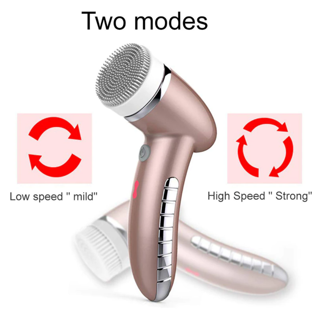 Electric Facial Cleansing Brush - Silicone Face Massager Scrubber - Image 7