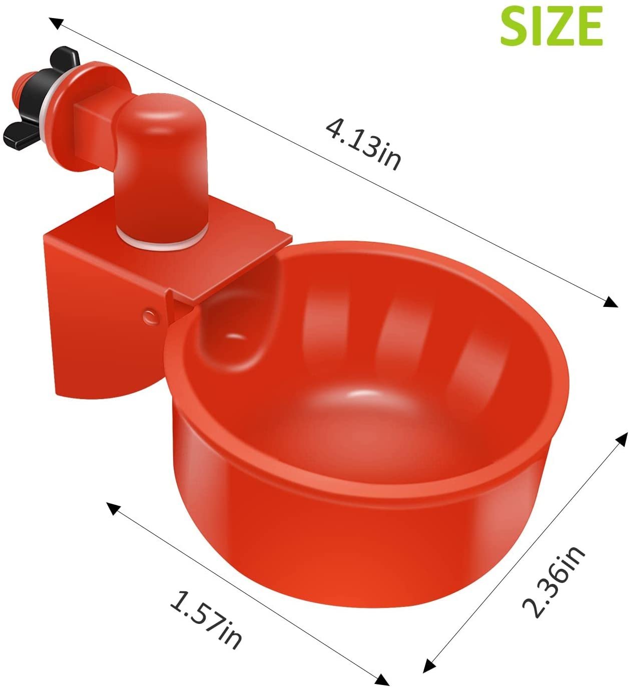 Automatic Chicken Water Cups - Poultry Drinking And Watering Cups, Duck Water Dispenser - Image 5