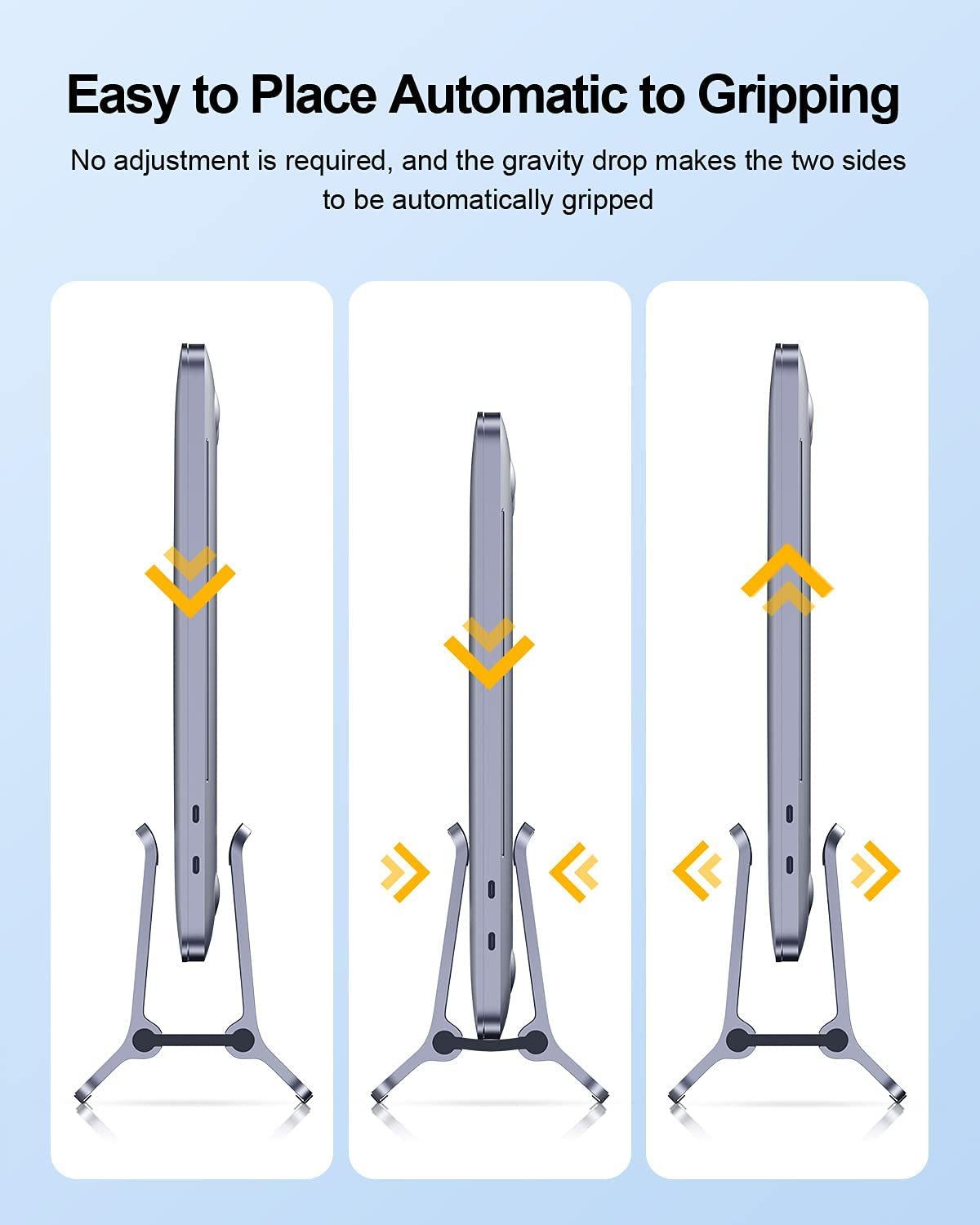 Vertical Laptop Stand Holder - Space Saving Laptop Docking Station - Image 4