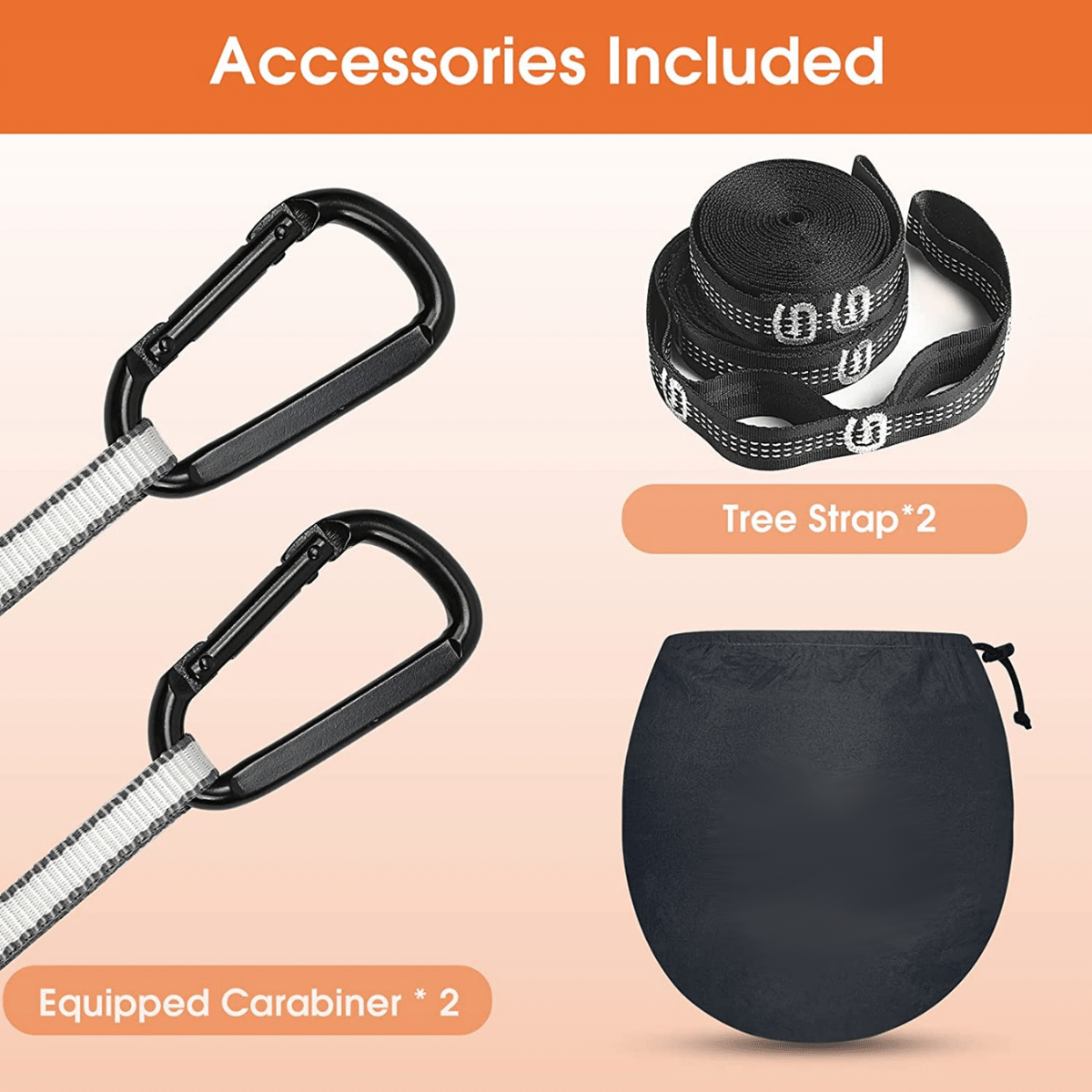 Enclosed Camping Hammock with Mosquito Net 2 Person - Image 6