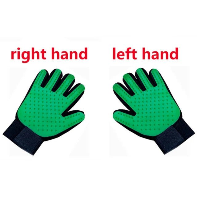 Pet Brushing and Grooming Gloves - Image 7