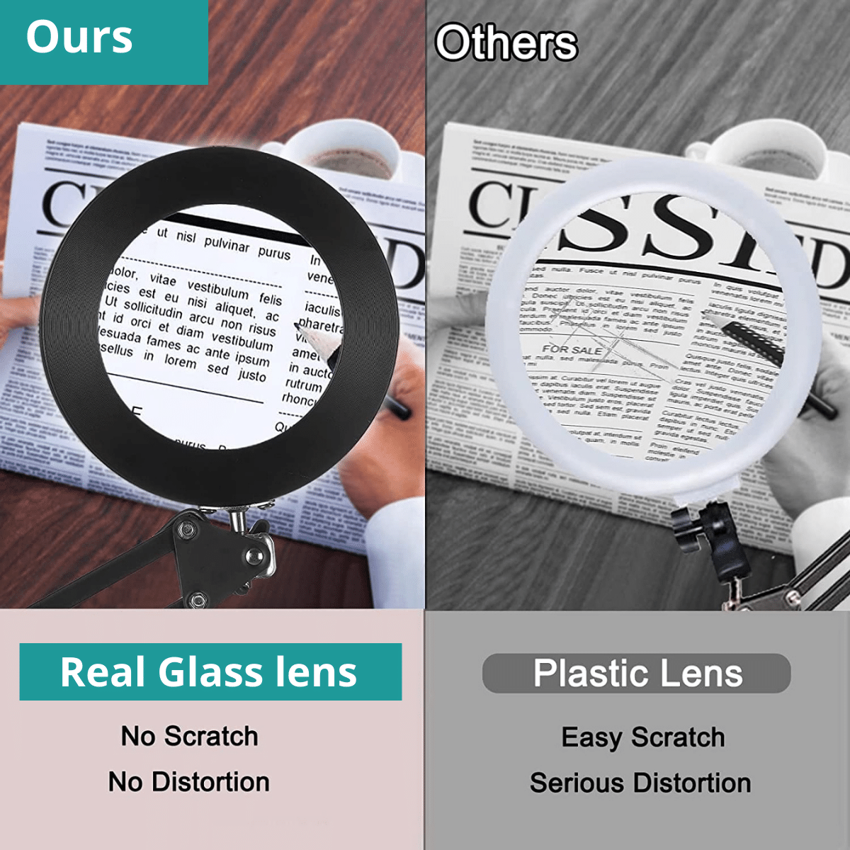 Led Lighted Magnifying Glass With Stand - Best Desk Lamp - Image 4