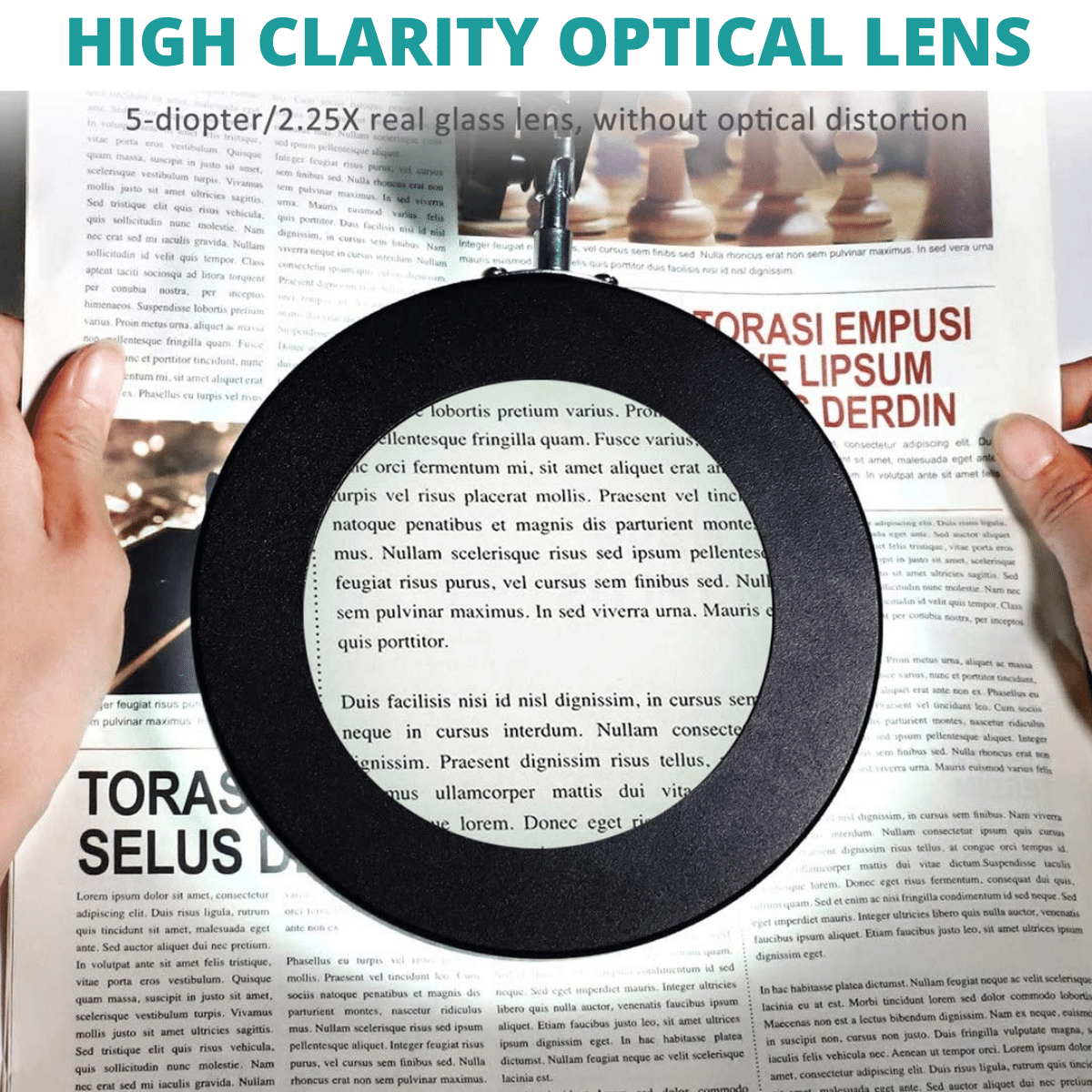 Led Lighted Magnifying Glass With Stand - Best Desk Lamp - Image 5