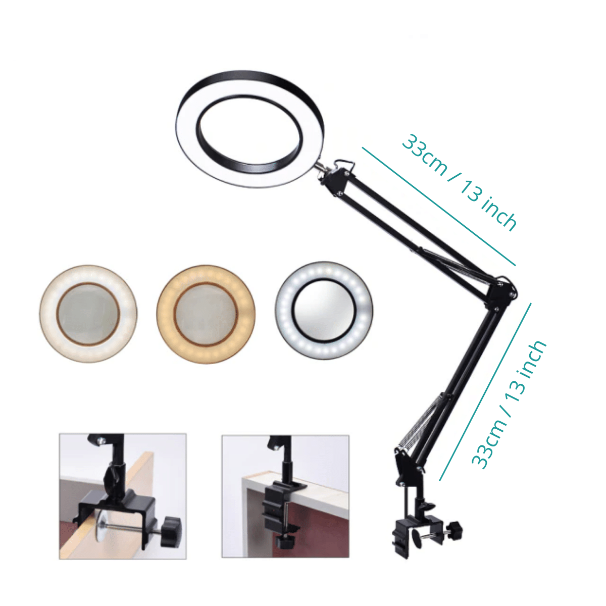 Led Lighted Magnifying Glass With Stand - Best Desk Lamp - Image 12