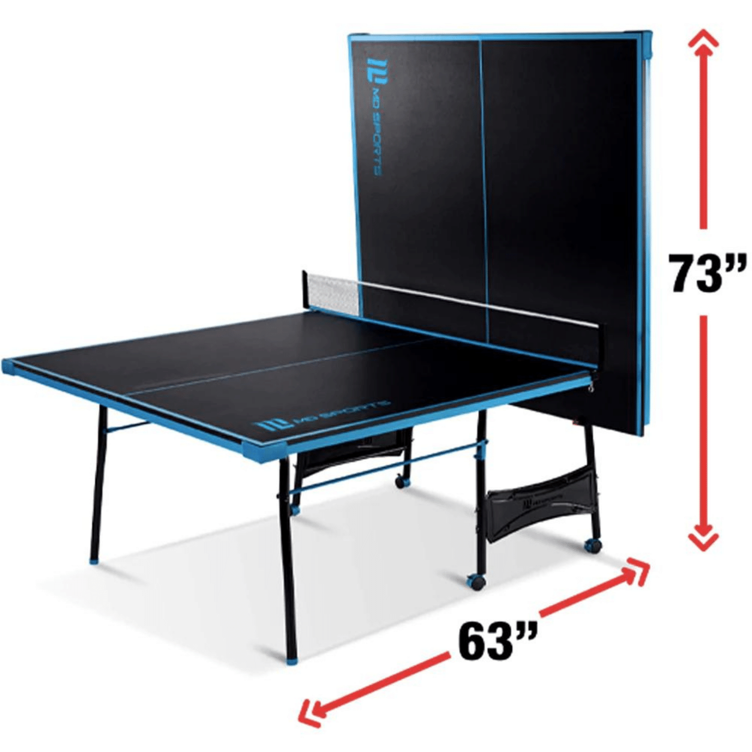 Outdoor And Foldable Ping Pong Tennis Table With Paddles And Balls - Image 7