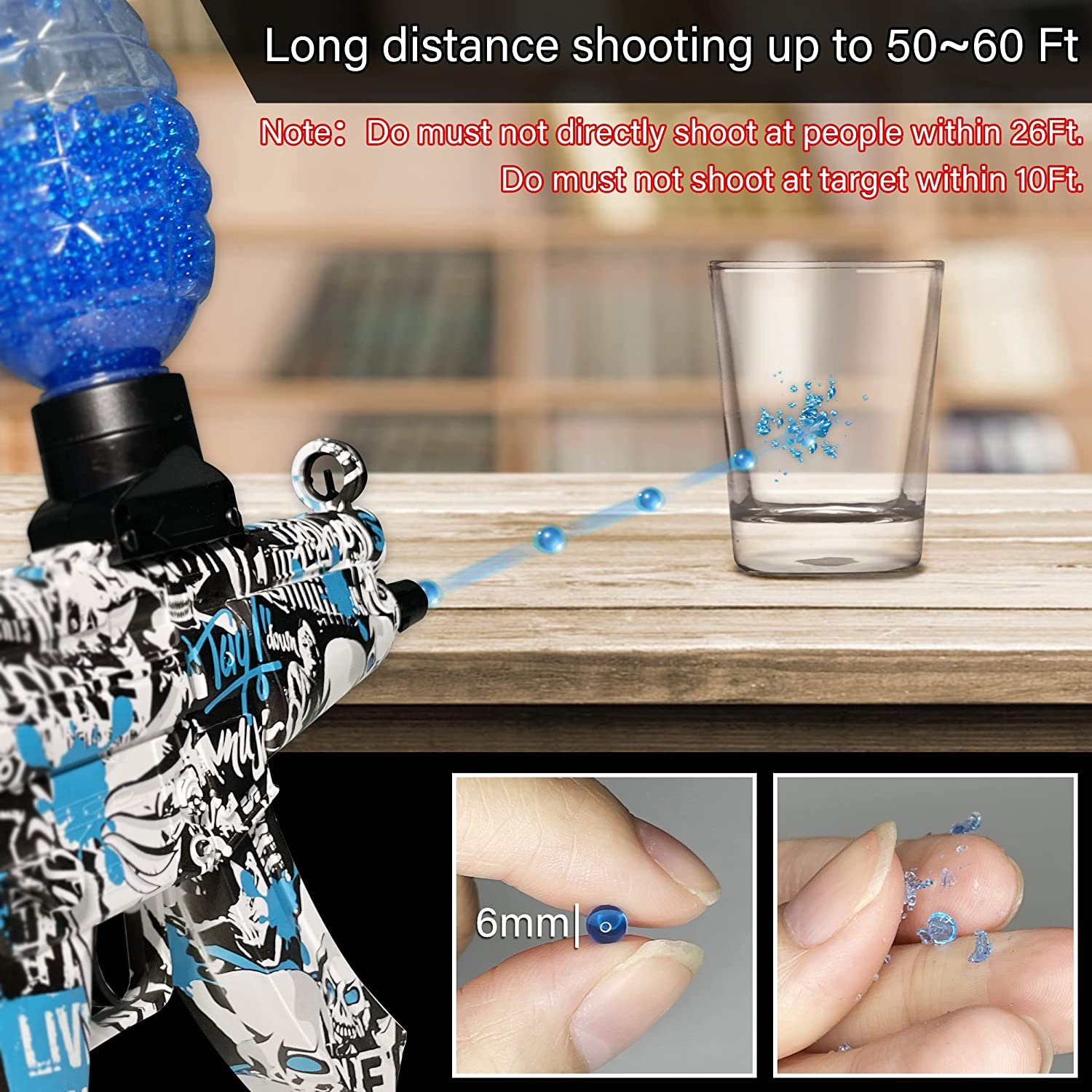 Electric Gel Splatter Ball Blaster Toy - Image 7