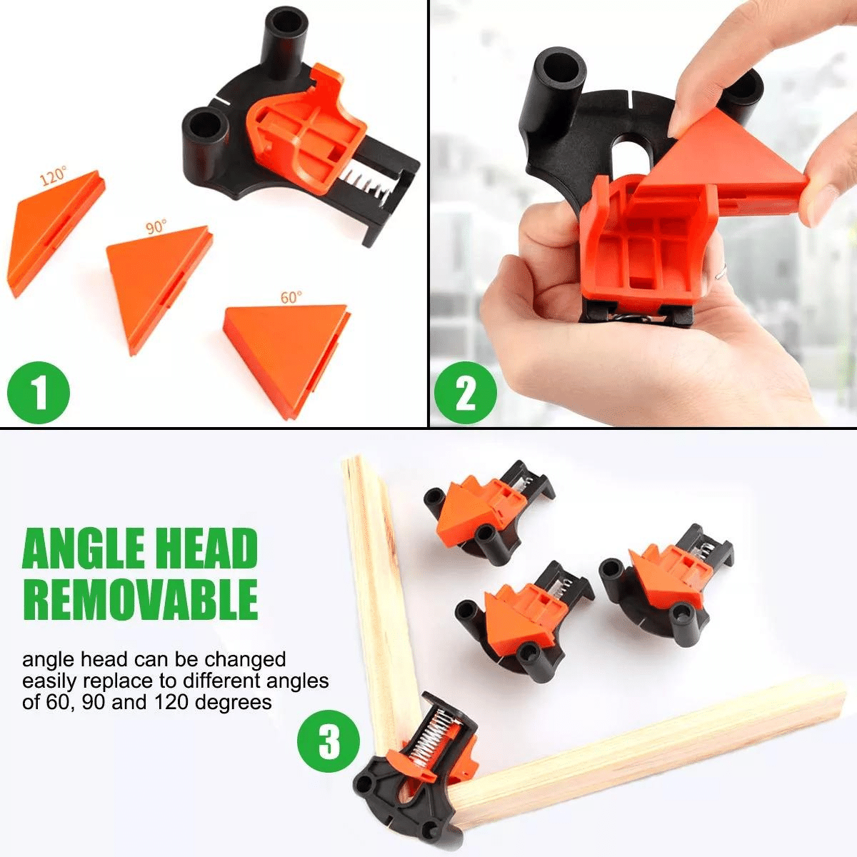 12PCS 90 Degree Corner Clamps for Woodworking - Image 8