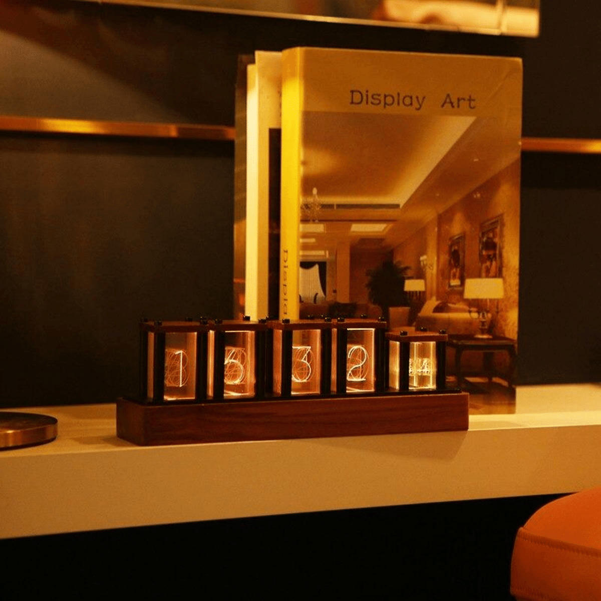 Led Tube Light Nixie Clock - Electronic Creative Computer Desktop Decor - Image 5