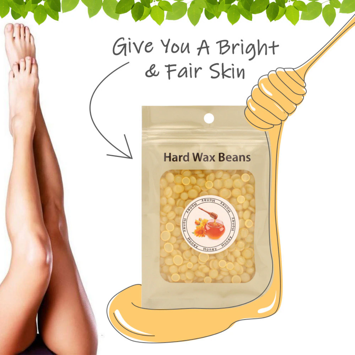Wax Warmer Hair Removal Kit For Men And Women - Hard Wax Pot Kit Warmer - Image 7