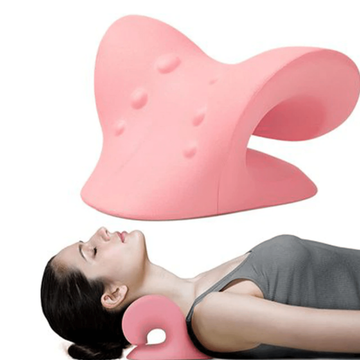 Portable Cervical Pillow for Neck Pain - Neck Cloud Cervical Traction Device. - Image 10