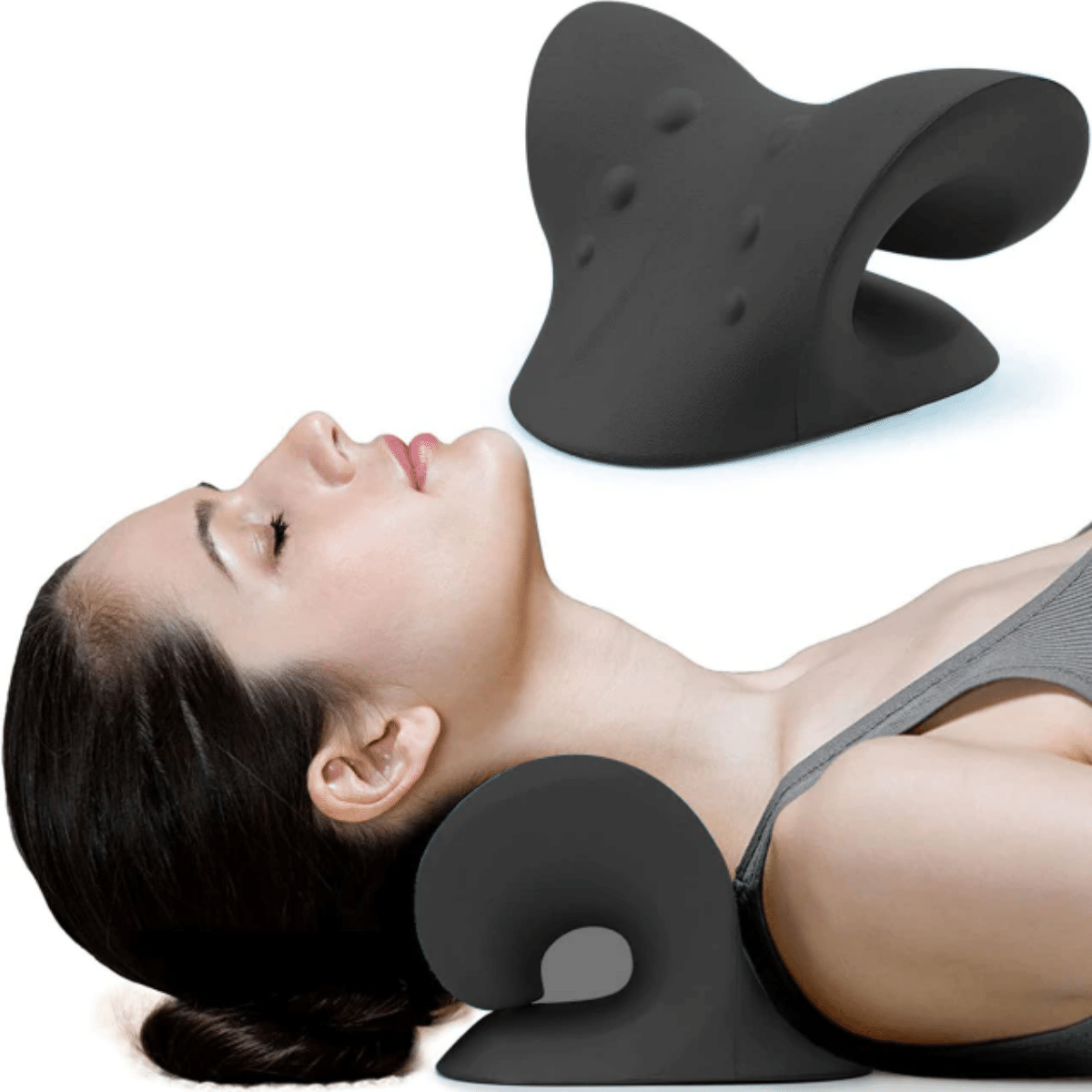 Portable Cervical Pillow for Neck Pain - Neck Cloud Cervical Traction Device. - Image 9