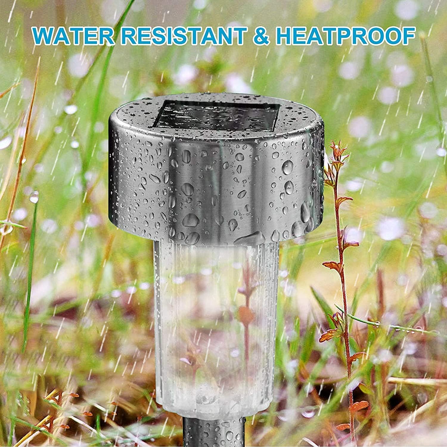 Color Changing Colorize Solar Lights - Best Solar Outdoor Pathway Lighting For Walkway - Image 8